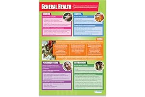 Daydream Education Salute generale | Poster PE | Carta lucida laminata misura 850 mm x 594 mm (A1) | Grafici educazione fisica per l'aula | Grafici educativi