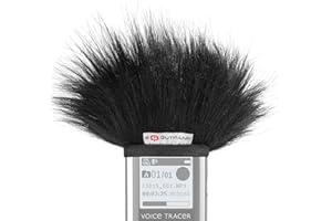 GUTMANN Mikrofon Windschutz Fell für Philips DVT 6000/6010 Hochwertiger Premium-Schutz aus Kunstfell für klare und rauschfreie Audioaufnahmen, Handgefertigt in Deutschland