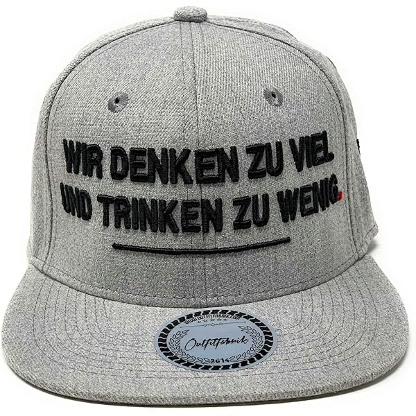 Tshirtladen Snapback Cap "Team Day Drinking" - Lustige Bier Cap Mit Stickerei Für Herren