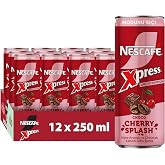 Nescaf&eacute; Xpress Choco Cherry Splash Soğuk Kahve 12x250 ml