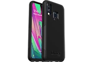 OtterBox for Galaxy A40, Drop Proof Protective Case, Commuter Lite, Black - Non-Retail Packaging