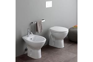kiamami Valentina COPPIA DI SANITARI a TERRA DISTANZIATI WC E BIDET, CIPRO