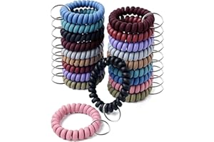 Cinvo Llavero de bobina de muñeca impermeable, pulsera en espiral, llavero elástico, resorte flexible, soporte para llaves para sauna, piscina, gimnasio, insignias de identificación, deportes al aire