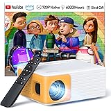 Proiettore Portatile - Mini Proiettore, Full HD 1080P Supporta, YOTON Y3 Videoproiettori per Cellulare/Telefono/PC/PS4, Compa