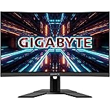 GIGABYTE G27QC A Gaming Monitor, 27" Curved, 165Hz, QHD, 88% DCI-P3 / 132% sRGB,HDR Ready, Black