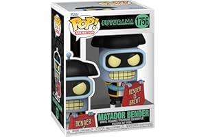 Funko POP! TV: Futurama - Bender - (Matador) - Figura in Vinile da Collezione - Idea Regalo - Merchandising Ufficiale - Giocattoli per Bambini e Adulti - TV Fans - Figura per i Collezionisti