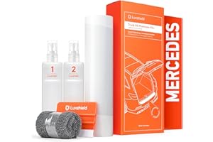 Luxshield Pellicola Protettiva per Bordo di Carico per Mercedes Benz Classe C Station Wagon S206 I 2021-2023 - Protezione Paraurti, antigraffio, per vernice - Trasparente