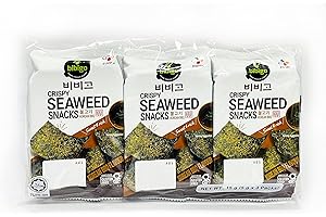 BIBIGO - Snack BBQ aux Algues - (3 X 5 G)