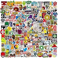 RGBEE Aufkleber 200 Stück, Wasserfeste Vinyl Sticker Set für Laptop, Koffer, Helm, Motorrad, Skateboard, Snowboard, Auto…