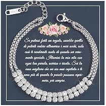 Bracciale Donna Oro Con Pietre Portafortuna - Gioiello Regolabile Per Donne E Ragazze - Foto 8