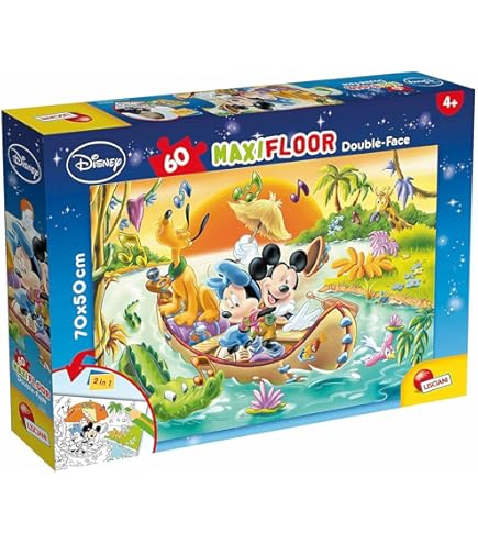 Liscianigiochi 47230 Frozen II Puzzle Infantil Para Colorear, Doble