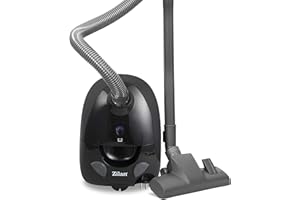 Zilan Aspirador de la aspiradora con Bolsa de Polvo Permanente con o sin Bolsa (Púrpura)