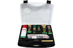 ‎BALLISTOL BALLISTOL 23650 Waffenpflege Koffer - Universalöl, GunCer, Schnellbrünierung, Kaltentfetter, Schaft-Öl, Robla Solo MIL