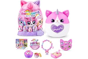 Rainbocorns Kitty Mania de ZURU, Peluche para niñas (PURRL)