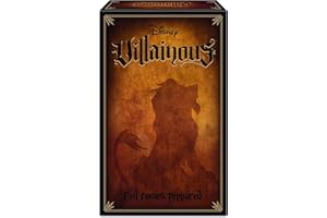 Ravensburger - Disney Villainous Evil Comes Prepared, Versión en Español, Juego de Light Strategy y Familiar, 2-3 Jugadores, Edad Recomendada 10+ - Dimensiones caja 17 x 27 x 7 cm