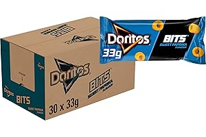 ‎DORITOS Doritos Bits Sweet Paprika Chips, Doos 30 stuks x 33 g