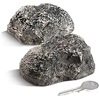 Schlüsselversteck Als Stein - Diskretes Versteck Für Ersatzschlüssel Im Garten