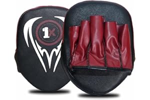 ONEX Kids Boxing Focus Pads Punching Mitts Punch Straight Pads Strike MMA Kickboxing equipments Hook & Jab Karate Muay Thai Taekwondo Training Punch Gloves Pad for junior kids