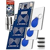 AZDelivery 3 x RFID Kit RC522 mit Reader, Chip und Card 13,56MHz SPI kompatibel mit Arduino und Raspberry Pi inklusive E-Book