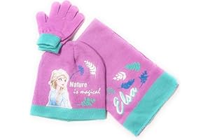 Arditex Frozen Mütze, Schal und Handschuhe für Mädchen