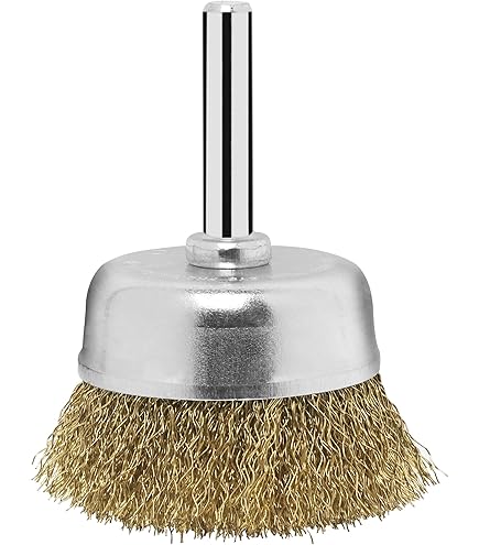 Confezione Da 6 Pennelli A Tazza Con Filo Da 75 Mm Per Trapani In - Foto 12