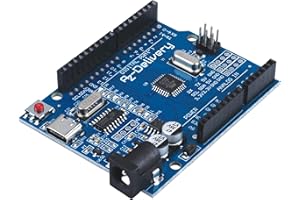 AZDelivery 1 scheda per microcontroller AZ-ATmega328 con connettore USB-C incluso e-book!