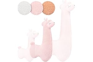 ‎ENGELSHOF ALPAKAS MÜNSTERLAND Engelshof Alpaka Kuschelkissen Lama Kuscheltier Seitenschläferkissen XXL plüschtier; Stofftier für Teenager, Mädchen und Jungen, Alpaka Geschenk, Schmusekissen, Plüschkissen Kuscheltier Rosa 100cm