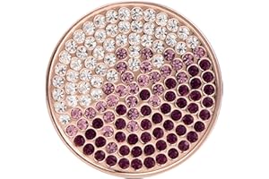 Morella Damen Amulett Coins 33 mm Zirkoniasteine