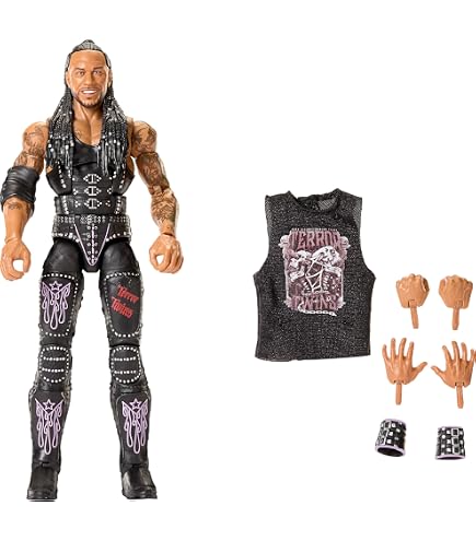 WWE GVB85 MVP Elite Collection Action Figure, 6 Inch/15.24 cm Tall