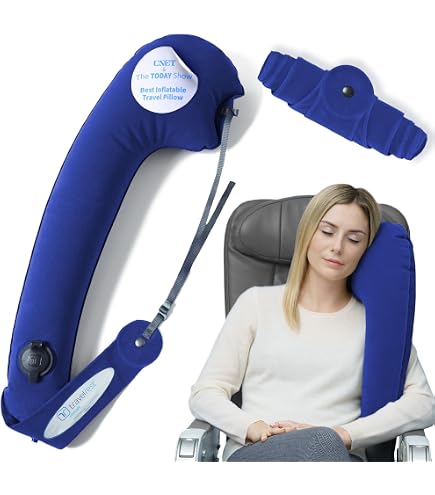BCOZZY Oreiller de cou pour voyage offre un double soutien à la tête, au cou et au menton dans n'importe quelle position de sommeil sur les vols, en voiture et à la