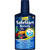 Tetra SafeStart Live Aquarium Bacteria 250ml | Allows fish to be introduced into the water immediately | After setting up an