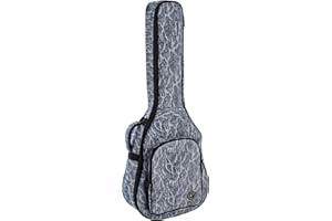 Ortega Guitars Jean Guitar Gigbag - 4/4 Klassische Gitarren Tasche - Höhe 105 cm - Breite 39 cm - Mit Schultergurten - Baumwolle / Leinen, Blau (OGBCL-BLJ)