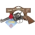 IDEAL Pistola Schrödel 203 8671 - Magnum, Antico, Classico per Carnevale, Facile da Usare, Età 3+ Maschi, Plastica, 0.2 kg