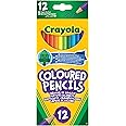 CRAYOLA Colouring Pencils - Assorted Colours (Pack of 12) | A Must-Have for All Kids Arts & Crafts Sets | Ideal for Kids Aged 3+