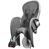 Polisport Kinder Fahrrad-Kindersitz, grau,61006200