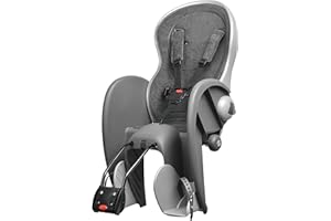 Polisport Kinder Fahrrad-Kindersitz, grau,61006200