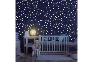 Homery Gwiaździste niebo do pokoju dziecięcego, 400 świecących gwiazd, samoprzylepne, uspokajające światło, naklejki, w zestawie instrukcja kreatywności (może nie być dostępna w j. polskim)