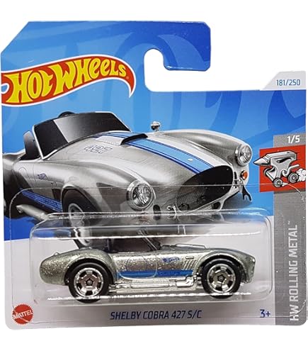 激レア　絶版 HW ULTRA HOTS COBRA 427 ホットウィール Hot Wheels - Shelby Cobra 427 S/C - Retro Racers 9/10