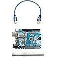 Robotbanao UNO SMD Development Board With USB cable-Combo