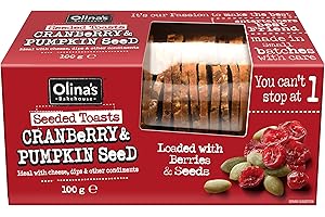 GUDZ Cranberry & Pumpkin Seeded Toasts