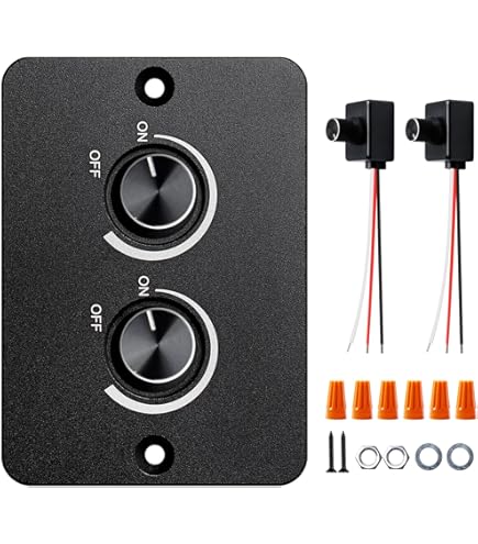 VOSSOT 12V LED Dimmer 5A - Flimmerfrei Dimmbar Für Wohnmobil, Boot & Van Beleuchtung