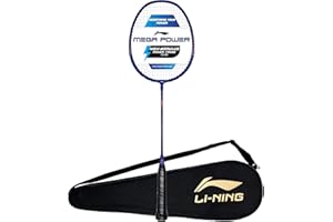 Li-Ning Mega Power Badminton Racquet with Smash Power Frame with Free Full Cover