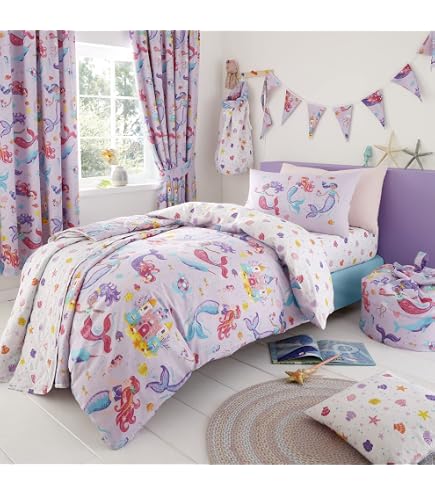 Jerry Fabrics Parure De Lit La Reine Des Neiges - 100x135 Cm - Coton Öko-Tex - Housse De Couette + Taie - Pour Enfant