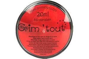 GRIM'TOUT Maquillage Enfant Galet Rouge foncé
