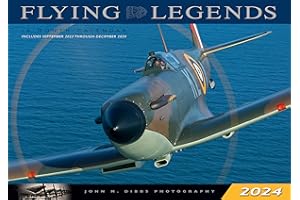 Flying Legends 2024: 16-Month Calendar: September 2023 to December 2024