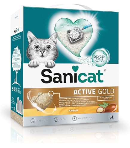 SANICAT ALOE VERA 7 DAY LITTER 4L - NON CLUMPING CAT LITTER - ODOUR CONTROL  (5X) : Amazon.co.uk: Pet Supplies