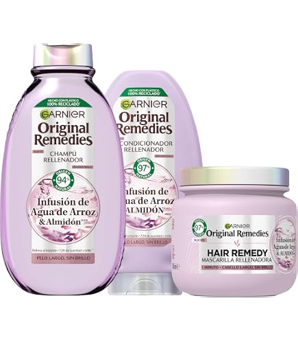 Pack Garnier Ultra Doux – Shampoing + Masque Après-shampoing à L’infusion D’eau De Riz