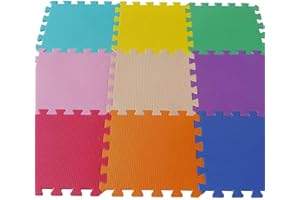 QUICKDRAW 9 PIECE Emboîtement Eva Mousse activité play enfants bébé doux Tapis CARREAUX SET