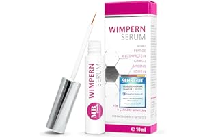 ‎MEDICAL BEAUTY COSMETICS Testsieger 2025: Hormonfreies Wimpernserum 10ml mit Hyaluron, Kollagen, Peptiden, Weizenprotein – Wimpernserum ohne Hormone schützt und kräftigt die Wimpern. Mit Aloe-Vera, Ginseng und Panthenol.