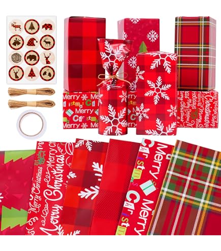 WERNNSAI Lot de 3 rouleaux de papier cadeau kraft pour fête prénatale